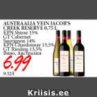 AUSTRAALIA VEIN JACOB’S
CREEK RESERVE 0,75 L