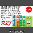 Mähkmed - MUUMI ÖKOMÄHKMED