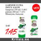 GARNIER ULTRA
DOUX AALOE