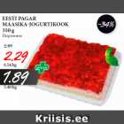 EESTI PAGAR
MAASIKA-JOGURTIKOOK
350 g
