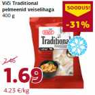 Viči Traditional
pelmeenid veiselihaga
400 g