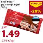 Allahindlus - Eesti Pagar
piparkoogitaigen
500 g