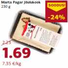 Marta Pagar Jõulukook
230 g