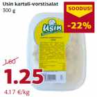 Usin kartuli-vorstisalat
300 g