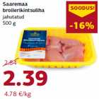 Saaremaa
broilerikintsuliha