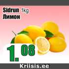 Allahindlus - Sidrun 1kg
