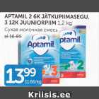 APTAMIL 2 6K KÄTKUPIIMASEGU, 3 12K JUUNIORPIIM 1,2 kg