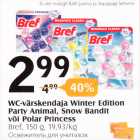WC-värskendaja Winter Edition Party Animal, Snow bandit või Polar Princess