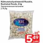 Külmutatud pelmeenid Russkie,
Rusholod Foods, 2 kg
