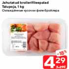 Jahutatud broilerifileepalad
Talupoja, 1 kg
