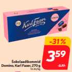 Allahindlus - Šokolaadikommid
Domino, Karl Fazer, 270 g