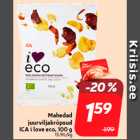 Allahindlus - Mahedad
juurviljakrõpsud
ICA i love eco, 100 g