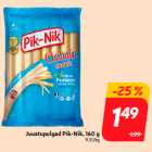Juustupulgad Pik-Nik, 160 g