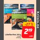 Филе лосося Rimi, 100 г