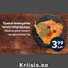 Allahindlus - Praetud heeringafilee
tarretis köögiviljadega;
 1 kg