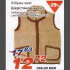 Allahindlus - Villane vest