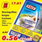 Heeringafilee kerges kastmes