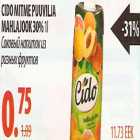 Allahindlus - Cido mitme puuvilja mahlajook