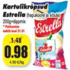 Allahindlus - Kartulikrõpsud Estrella 200g + dippmix 