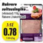 Магазин:Grossi,Скидка:Копченая ветчина (нарезанная) 110 г