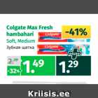 Магазин:Maksimarket, Konsum, AjaO,Скидка:Зубная щетка