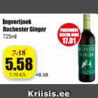 Allahindlus - Ingverijook Rochester Ginger 725 ml