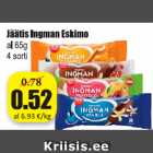 Allahindlus - Jäätis Ingman Eskimo