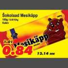 Allahindlus - Sokolaad Mesikäpp