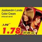 Allahindlus - Juuksevärv Londa Color Cream