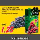 Allahindlus - GUTTA MAX ROOMA
VIINAMARJA NEKTAR 2 L