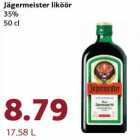 Allahindlus - Jägermeister liköör
35%
50 cl