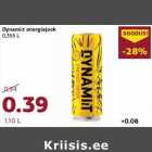 Allahindlus - Dynami:t energiajook
0,355 L