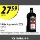 Allahindlus - Liköör Jägermeister 35% 1,75 L