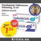 Hambapasta Vademecum, Whitening, 75 ml