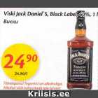 Allahindlus - Viski Jack Daniel`s, Black Label