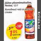 Allahindlus - Jäätee ploomimaitseline, Nestea, 1,
5 l