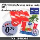 Allahindlus - Krabimaitselised pulgad Optima Linija, 300 g