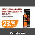 Allahindlus - PRANTSUSMAA KONJAK
HARDY RED CORNER VS