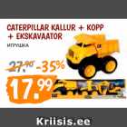 Allahindlus - CATERPILLAR KALLUR + KOPP
+ EKSKAVAATOR