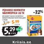 Allahindlus - PEDIGREE DENTASTIX
NÄRIMISPULK 28 TK