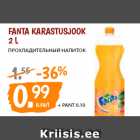 Allahindlus - FANTA KARASTUSJOOK
2 L