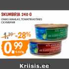 Магазин:Maksimarket, Konsum, AjaO,Скидка:СКУМБРИЯ