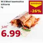 Allahindlus - M.V.Wool kuumsuitsu
kilttursk
kg