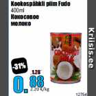 Allahindlus - Kookospähkli piim Fudo
400ml
