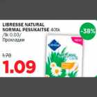 LIBRESSE NATURAL NORMAL PESUKAITSE 40tk