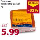 Saaremaa
kuumsuitsu peekon
kg