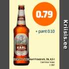 Hele õlu Saku Karl Friedrich