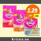 Kuivsööt kassidele Whiskas, 1 kg