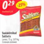 Allahindlus - Soolakõrsikud
Saltletts