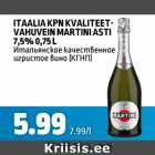 ITAALIA KPN KVALITEETVAHUVEIN MARTINI ASTI